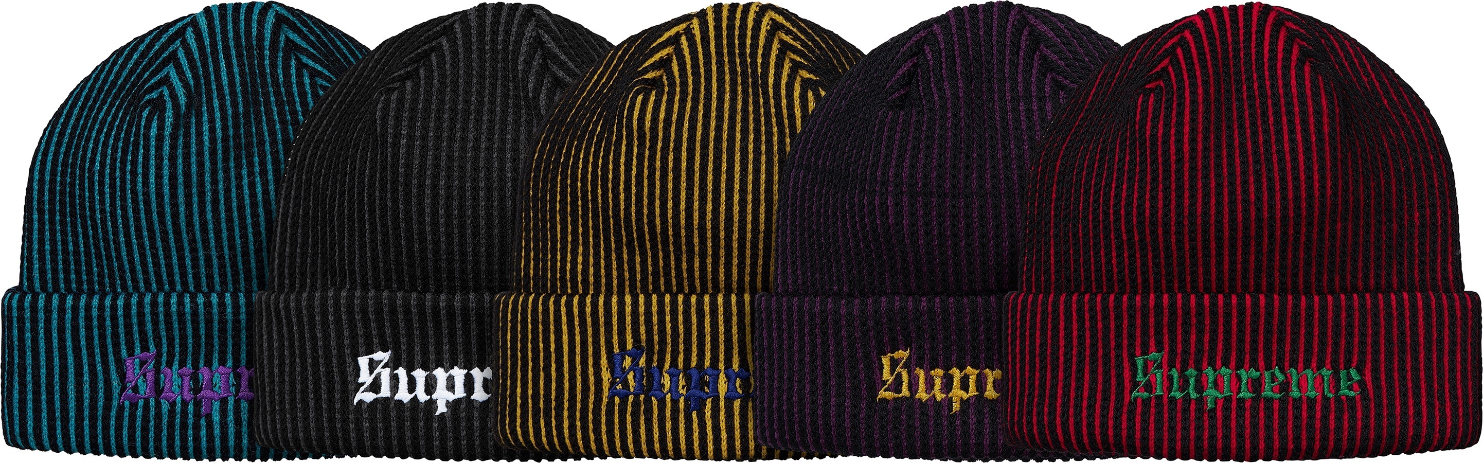2-Tone Rib Beanie